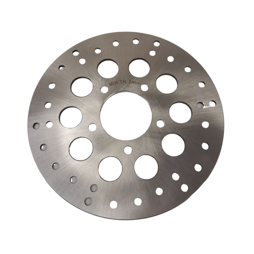 BROMFIETS KS 517 529 530 Remschijf KS50 Voor RVS REM 530-15.109 - Dikte: 4mm - Binnendiameter: 58mm - Boutcirkel: 80mm; 5x 8mm -Diameter 220mm