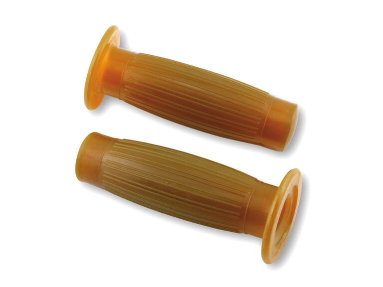Kreidler Universeel Bromfiets Scooter Handvatten Set Licht Bruin Retro Model Pvc 22/24mm