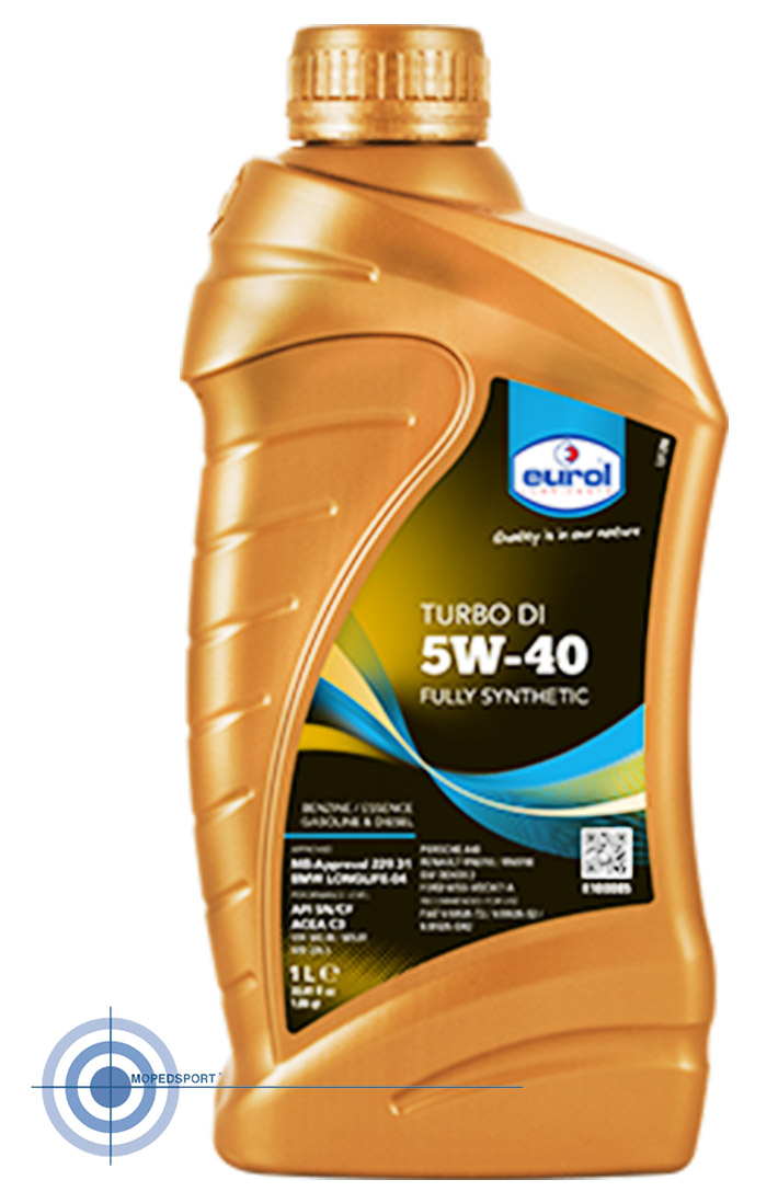 Universeel Olie Turbo Di 5w-40 1 Liter Eurol, Synthetisch Auto