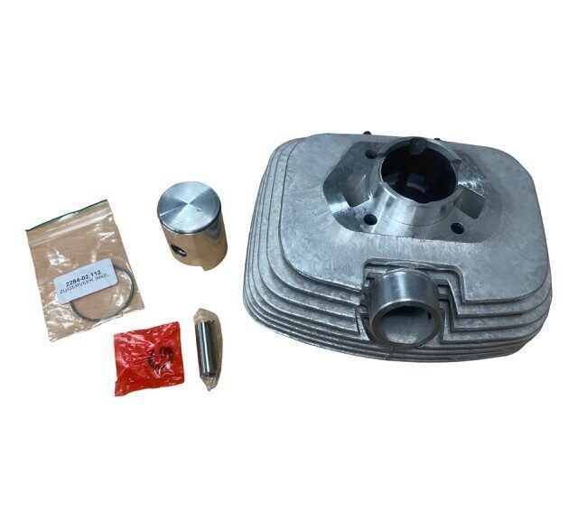 Bromfiets Ks 517 529 530 Cilinder + Zuiger Breitwand 50cc 39mm Voor Breitwand Model 284-02.708 Zuigerveer 39x2l 284-02.775
