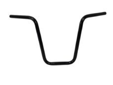 Guidon chopper apehanger noir 330 mm 22 mm pour Puch Tomos Peugeot 103