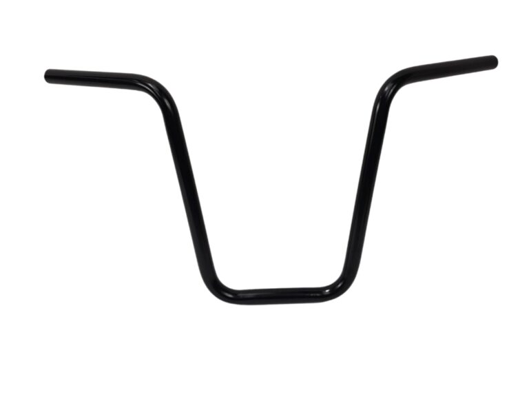 Zwart apehanger chopper-stuur 330mm 22mm voor Puch Tomos Peugeot 103