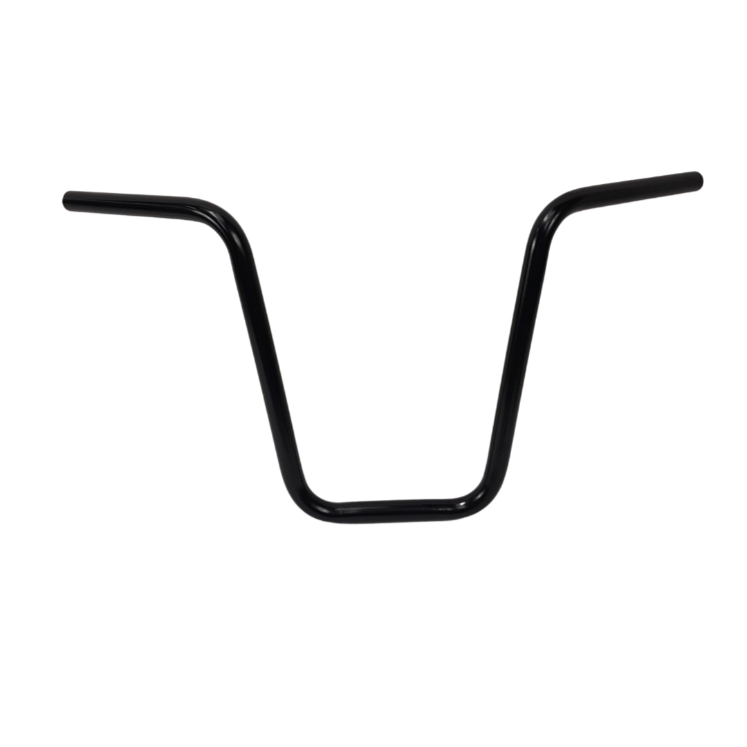Zwart apehanger chopper-stuur 330mm 22mm voor Puch Tomos Peugeot 103