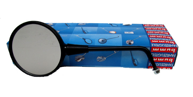 Kreidler/bromfiets/universeel Spiegel Links Zwart Bumm Stuur