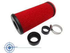 Universeel/scooter Powerfilter Rood 28-35mm 18cm Lang