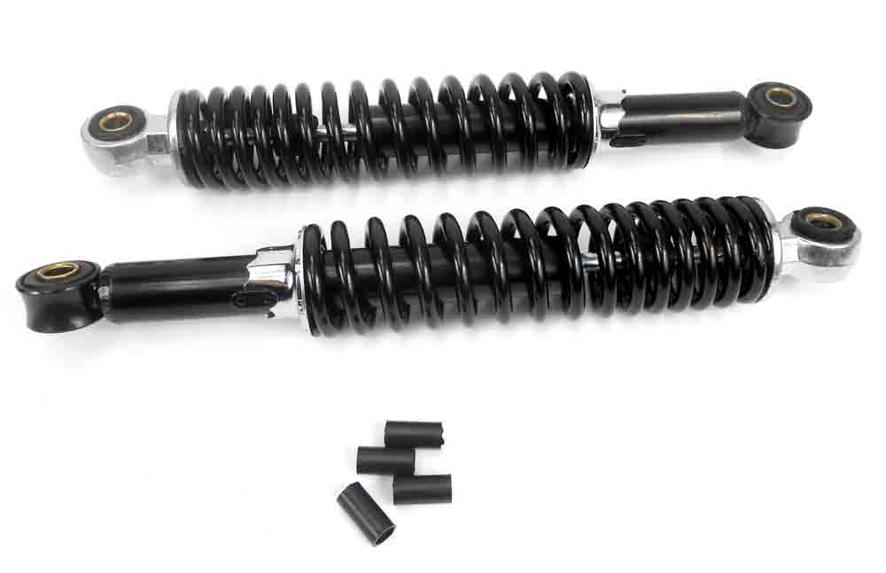 Universeel Bromfiets Hercules Bromfiet Schokbreker Set 300mm Zwart/zwart Achterveer