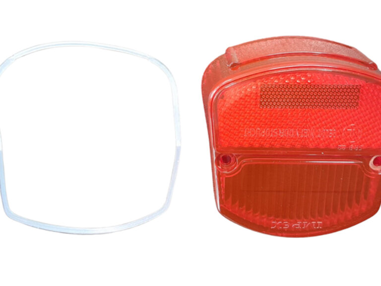Moped 515 517 Bakljus Glas / Reflex Grisnout Fram 391 / 1268 Med Gummi 433-16.906
