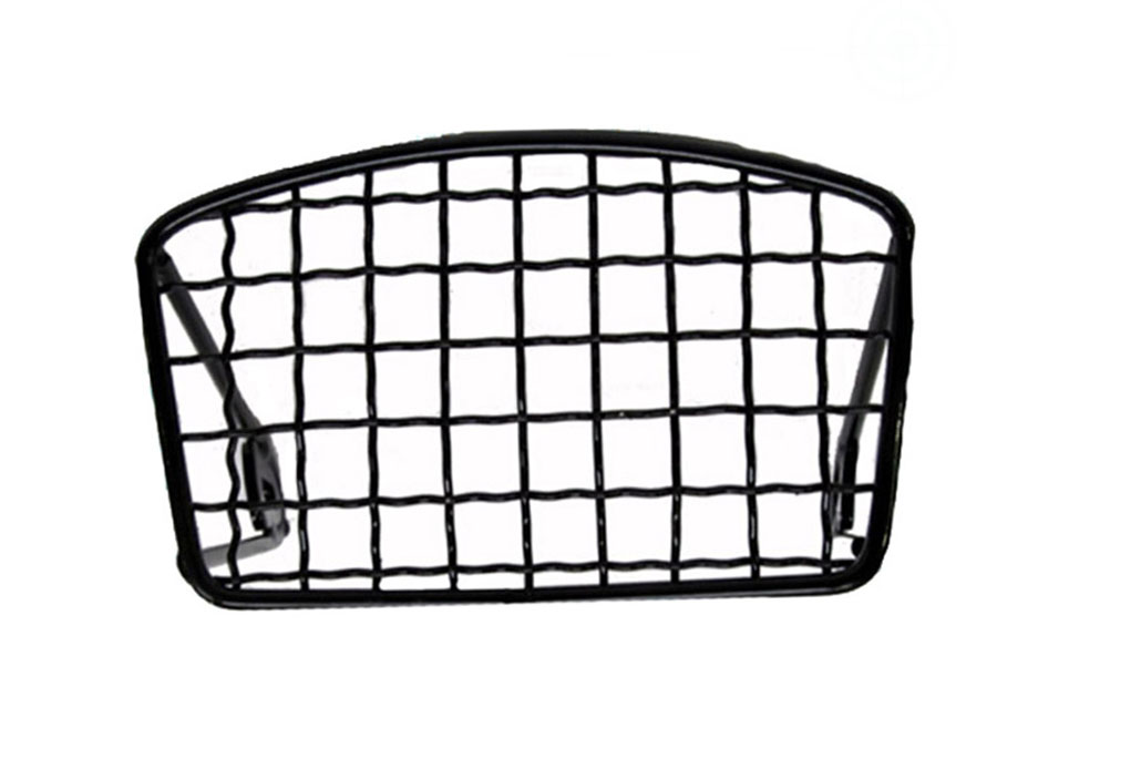 Honda Universeel Puch Maxi Koplamprooster Zwart Klein Rechthoek Koplamp Rooster 17cmx12cm