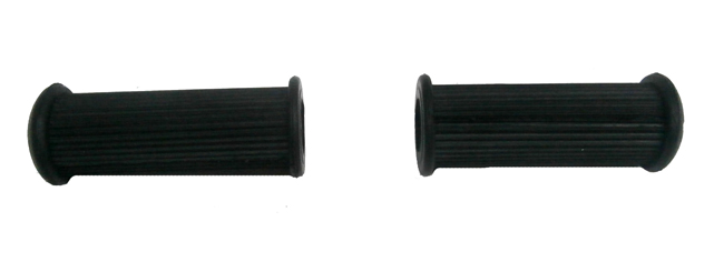 Kreidler Rubber Voetsteun Set Rs 15.31.00.04 Voetsteunrubber Set Zwart 15.31.00