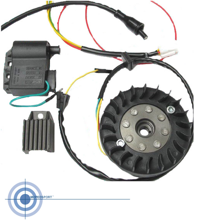 Bromfiets Sachs Kreidler Ontsteking Geforceerde Koeling 12v 50cc Kok