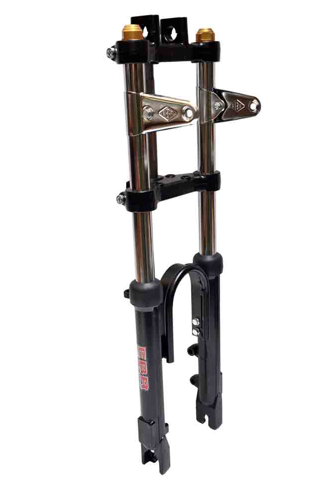 Puch Maxi Voorvork Hydraulisch Zwart Extra Verstevigd-zware Uitvoering Ebr E.b.r.