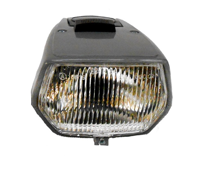Puch Maxi Koplamp + Schakelaar Rechthoek Grijs Elektrische Delen