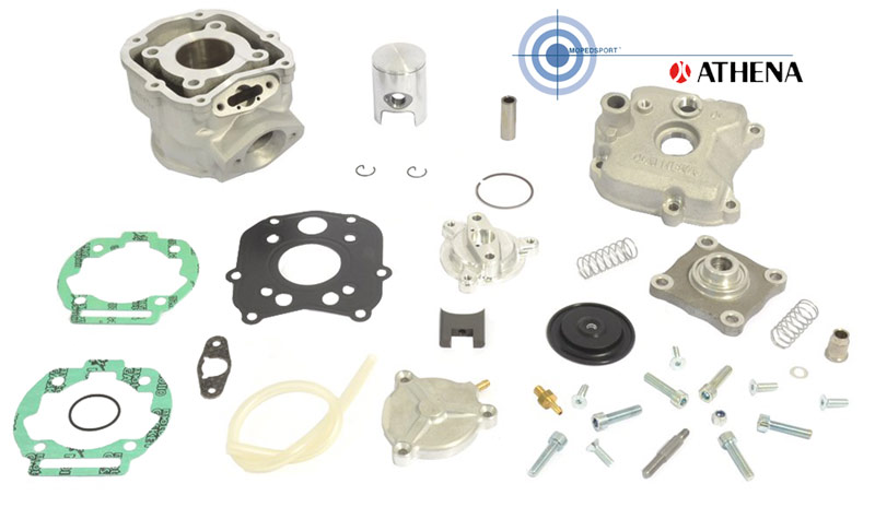 DERBI SENDA Cilinder kit New Power Valve system Athena 50cc 40mm P400105100008