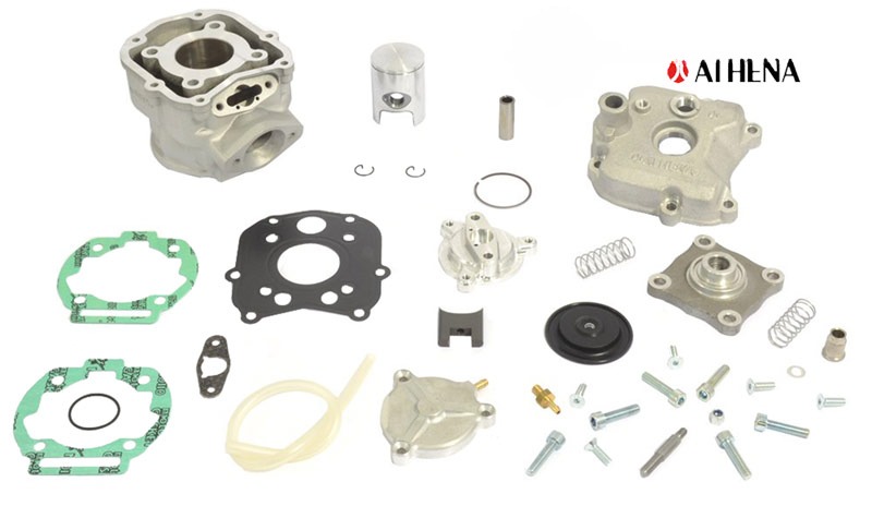 Derbi Senda cilinder kit new power valve system Athena 50cc 40mm P400105100008