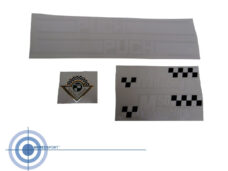 Puch Monza /m50 Stickerset Zijdeksel Transfer Set