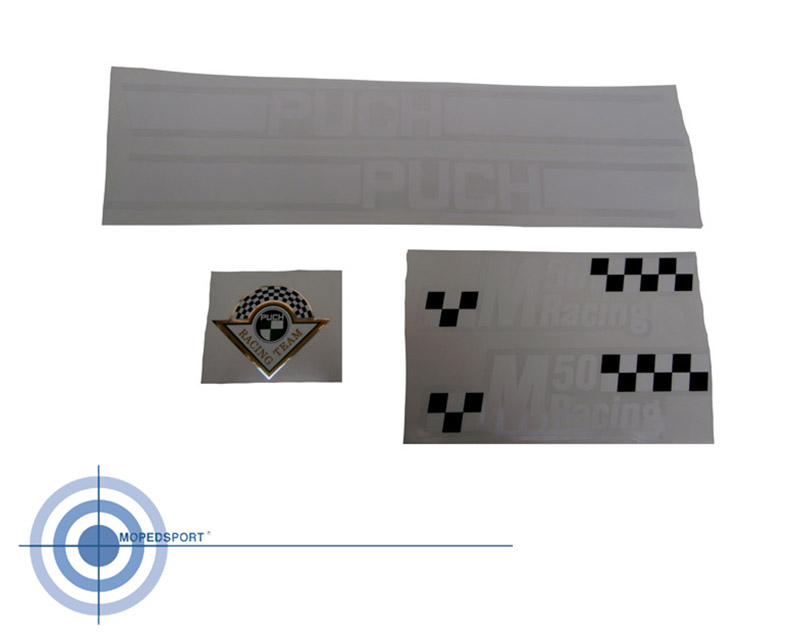 PUCH MONZA /M50 Stickerset zijdeksel transfer set
