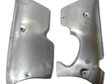 Kreidler Zijscherm Set Blank Ongespoten 5v /versnellingen Super 15.64.04 +15.64.03 Frame Motordeksel Motorscherm