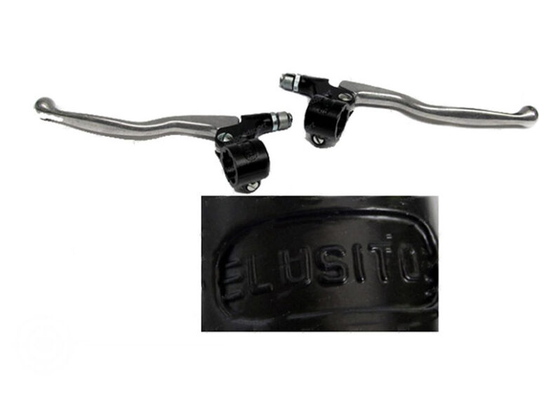 Puch Maxi/universeel/kreidler/bromfiets Remgreepset Lusito Lang 17cm Greeplengte Piaggio/honda/sachs Aluminium Monza Stuur