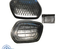 Kreidler Knierubber Tank Links Zwart 77.71.02 Kniekussen Frame Tankrubber