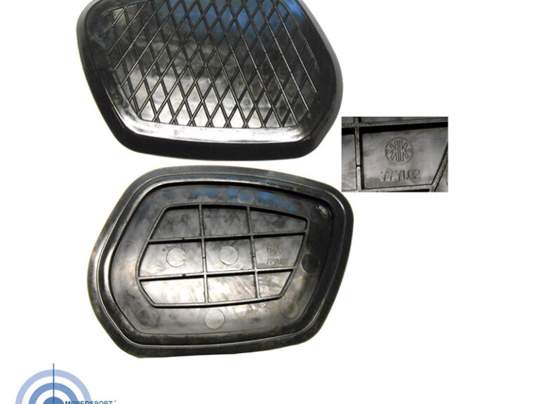 Kreidler Knierubber Tank Links Zwart 77.71.02 Kniekussen Frame Tankrubber