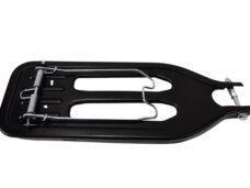 Tomos Achterdrager / Bagagedrager Met Klemveer Zwart Tomos A3 - A35 - S25 - Quadro Als Origineel