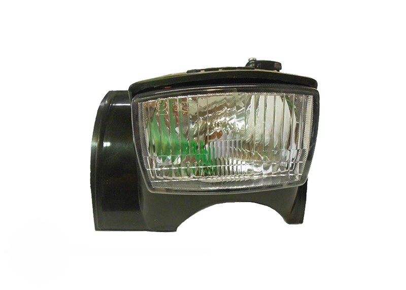 Universeel Koplamphuis Zwart + Inbouwunit Compleet - Niet Origineel - Past Op O.a. Solex 4800 Koplamp