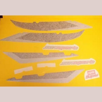 Aprilia Transferset Framecover Nik Grey Racing Sr2000/01 8267199 Stickerset/zijscherm