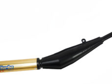 Tomos A3/a35 Uitlaat Biturbo Zwart 28mm  A3