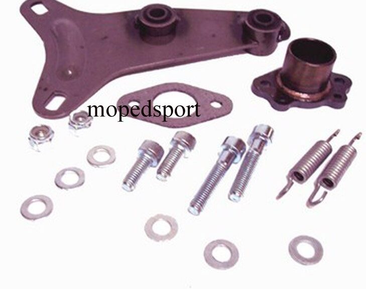Minarelli Giannelli Bevestiging Set Giannelli -flens,veren Uitlaat Malaguti F10/ F12 Mbx Nitro Yamaha Aerox 31601t
