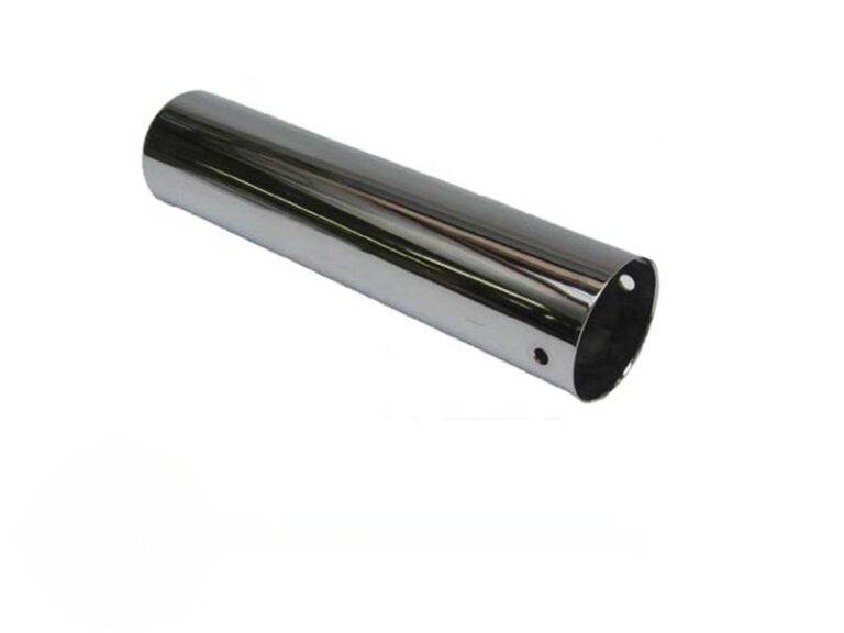 Puch Achterdemper 185mm Ds Vs Ms Chroom 364.2.30.031.1