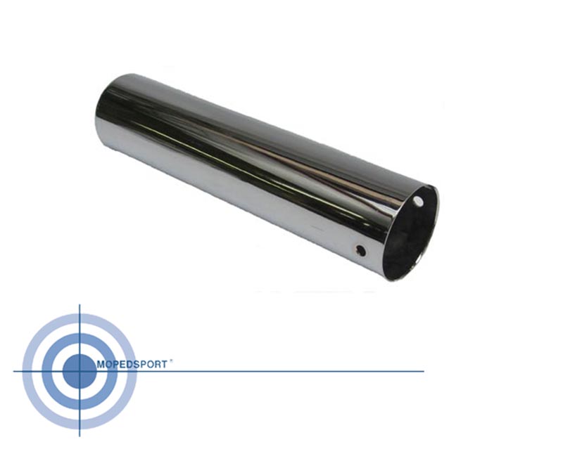 Puch Achterdemper 185mm Ds Vs Ms Chroom 364.2.30.031.1