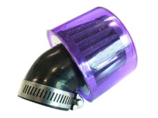Universeel Bromfiets Puch Maxi Tomos Powerfilter Paars 28mm 45gr Carburateur Filter