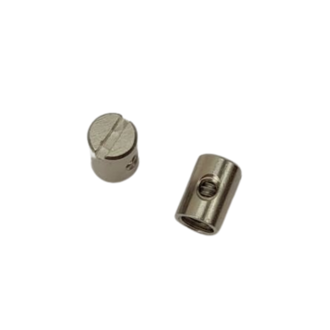 Universeel schroefnippel 5x7mm gaskabel per 25 inbus