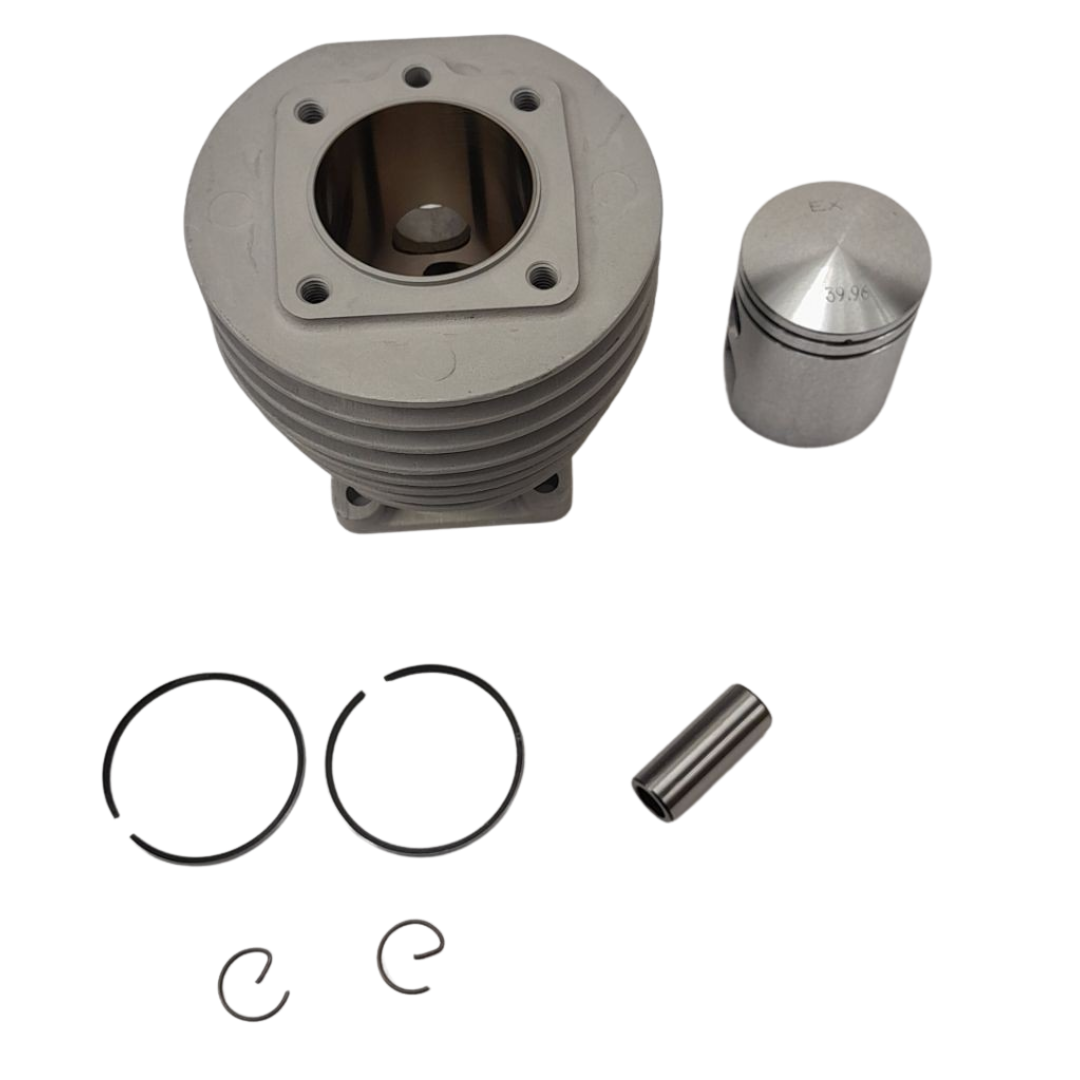 Aluminium Nicasil cilinder 50cc met zuiger voor Velosolex bromfiets