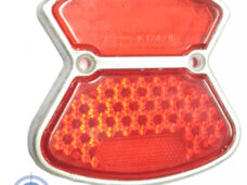 Bromfiets Achterlichtglas Met Rubber + 2 Schroefjes Supercombinette Achterlicht - Plastic