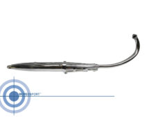 Puch Ms Mv Uitlaat 20mm Met Bescherm Rooster  Passend Voor Puch Ms Mv Ds Vs