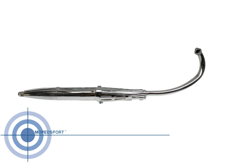 Puch Ms Mv Uitlaat 20mm Met Bescherm Rooster Passend Voor Puch Ms Mv Ds Vs