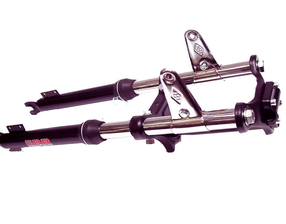 Puch Maxi Voorvork Kort Model Breed Zwart E.b.r. / Ebr