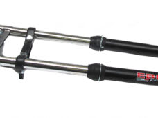 Puch Maxi Voorvork Zwart Lang Breed E.b.r. (+10cm) 28mm