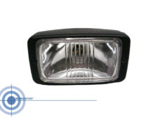 Universeel Koplamp Rechthoek Zwart 14cmx7cm Guia
