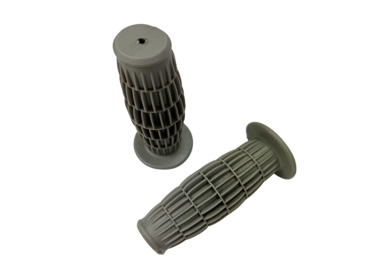 Universeel Bromfiets Puch Maxi Classic Handvatten Set Grijs 22/24x110mm Stuur Kreidler Tomos Sachs