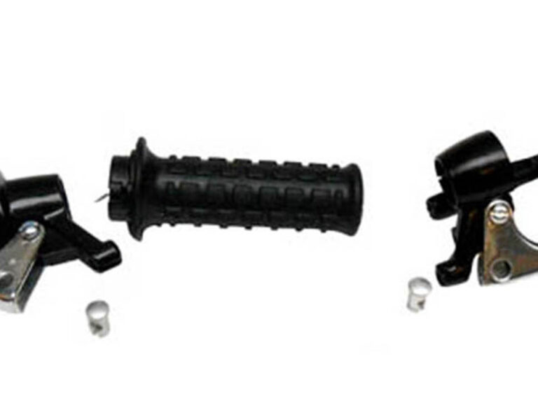 Puch Maxi Gashandel / Hendel + Remhandel / Hendel Set Zwart
