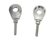 Universeel Kettingspanner M6 12mm Cnc Aluminium Geanodiseerd Zilver Set