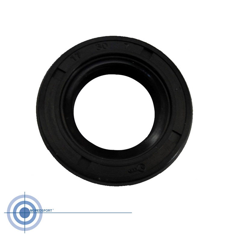 Oliekeerring 17x30x7 mm voor Sachs 50 motorblok krukas