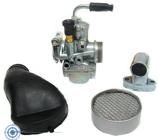 PUCH MAXI Carburateur Set 19.5mm cpl met spruitstuk /filter en aanzuigrubber