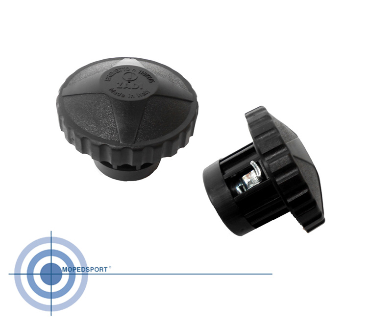 VESPA CIAO SI BRAVO PIAGGIO Tankdop/tankdeksel zwart alle modellen 575825 OEM NR