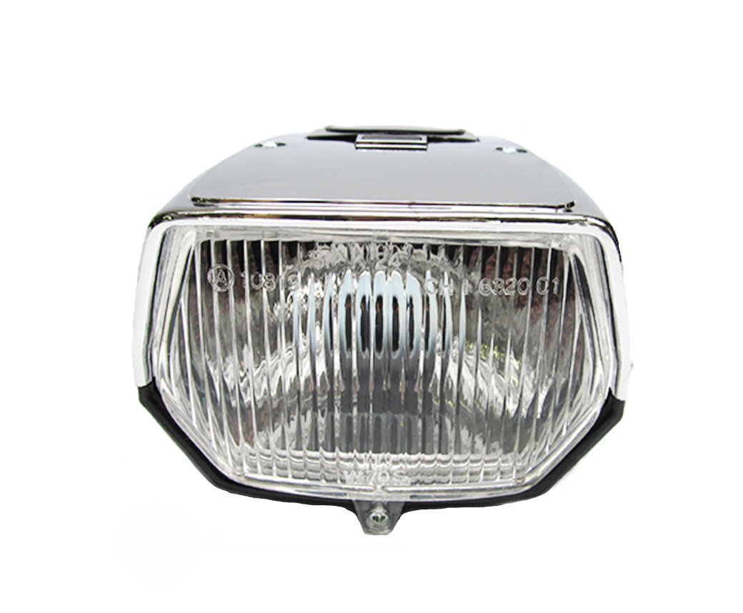 Puch Maxi Koplamp Chroom Als Origineel Rechthoekig/vierkant