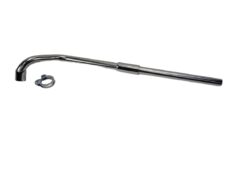 Sachs Uitlaatbocht 22mm 4 Versnellingen 504 Linkse Aansluiting Uitlaat
