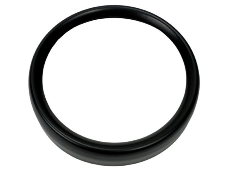 Mat zwarte tellerklokrand 70mm voor Sachs Hercules brommer