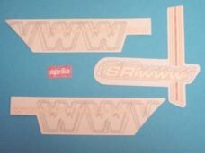 Aprilia Transferset Voorplaat Www2000 Voor Zwart 8267181 Stickerset